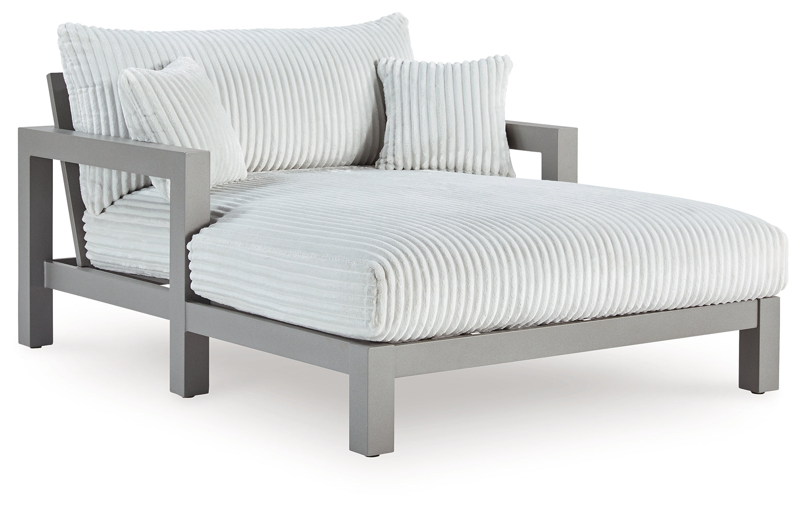 Best Furniture Outlet - Ashley Furniture - Hurley Park Outdoor - Sofa with Cushion / Gray - PCP695-838
