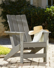 Best Furniture Outlet - Ashley Furniture - Visola Outdoor - Adirondack Chair / Gray - P802-898