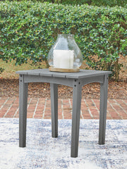 Best Furniture Outlet - Ashley Furniture - Cove Beach Outdoor - Square End Table / Gray - PCP803-702