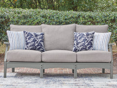 Best Furniture Outlet - Ashley Furniture - Cove Beach Outdoor - Sofa with Cushion - PCP803-838
