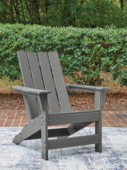 Best Furniture Outlet - Ashley Furniture - Cove Beach Outdoor - Adirondack Chair / Gray - PCP803-898