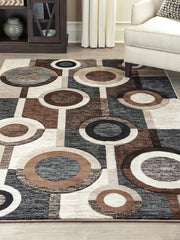 Best Furniture Outlet - Ashley Furniture - Guintte Rug - 8'2" x 9'6" Rug / Multi - R403971