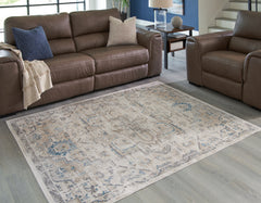 Best Furniture Outlet - Ashley Furniture - Barkham Rug - 5'3" x 7' Washable Rug / Multi - R405552