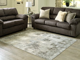 Best Furniture Outlet - Ashley Furniture - Arriston Rug - 7'10" x 10' Washable Rug / Multi - R405561