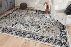 Best Furniture Outlet - Ashley Furniture - Gregmoore Rug - 5'2" x 6'10" Washable Rug / Multi - R405822