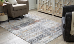 Best Furniture Outlet - Ashley Furniture - Rhettner Rug - 5'3" x 7'3" Rug / Multi - R406072
