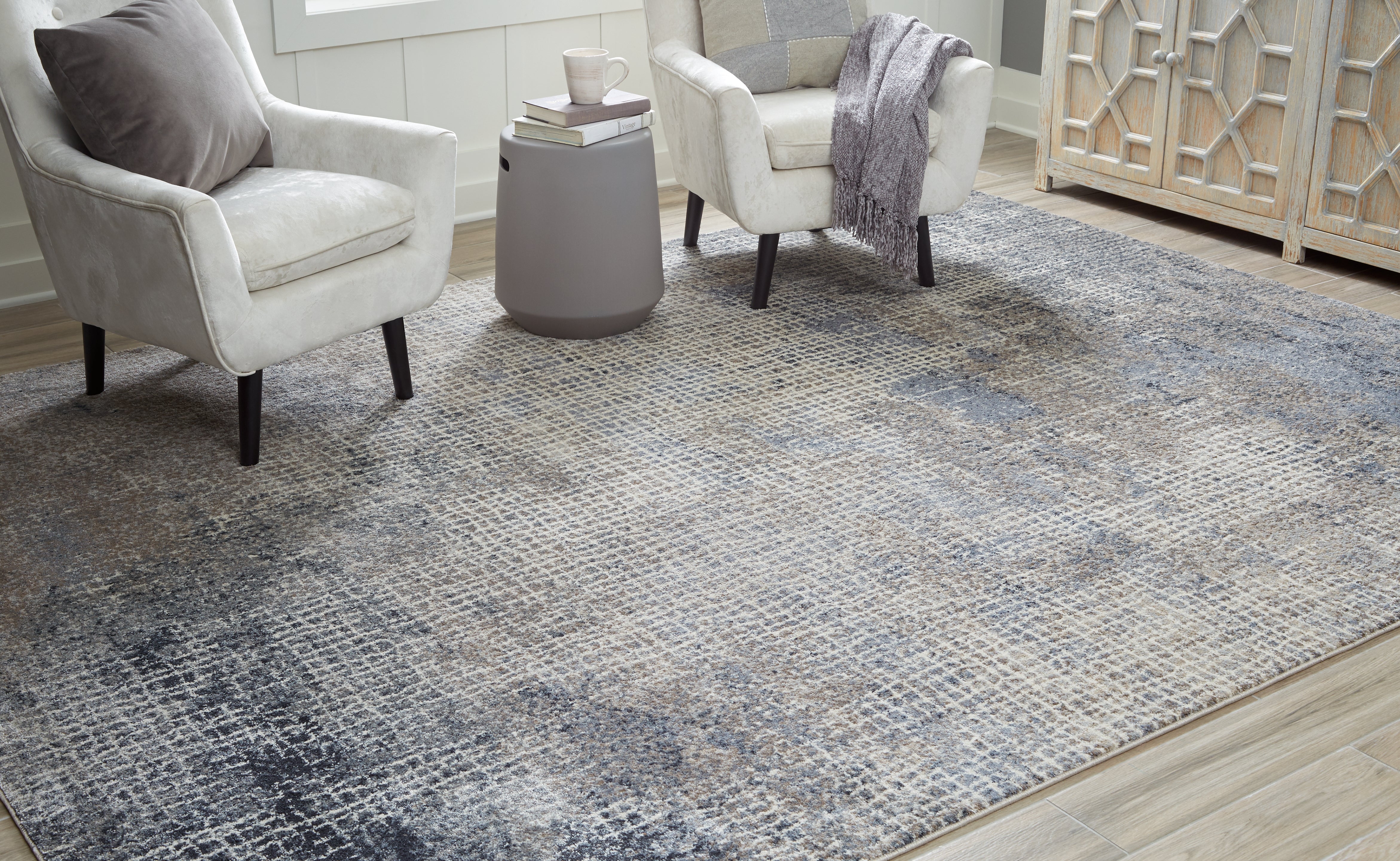 Best Furniture Outlet - Ashley Furniture - Brookhall Rug - 7'10" x 10'6" Rug / Multi - R406101