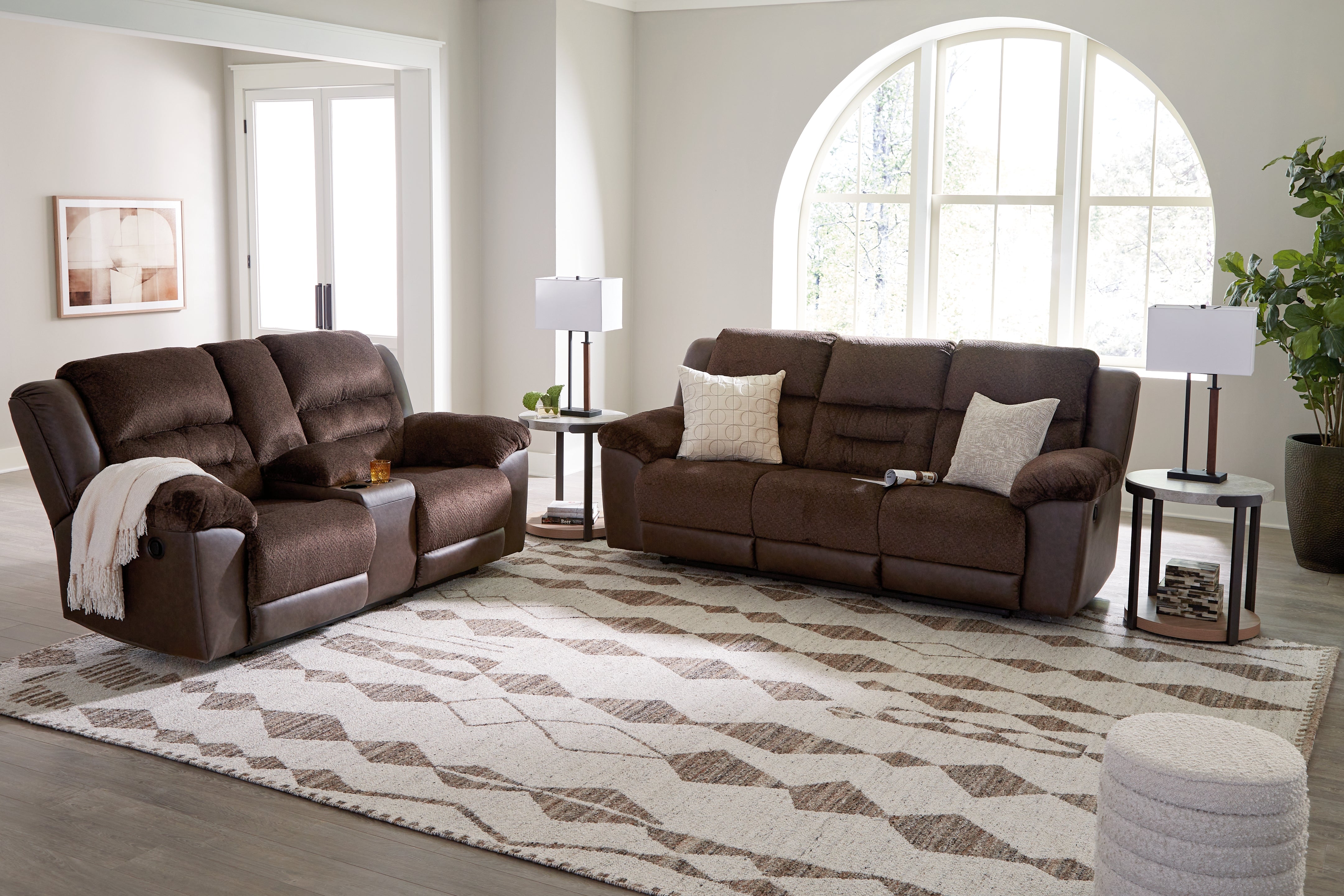 Best Furniture Outlet - Ashley Furniture - Brettler Rug - 5' x 7' Rug / Beige/Brown - R406792
