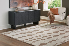 Best Furniture Outlet - Ashley Furniture - Brettler Rug - 8' x 10' Rug / Beige/Brown - R406791