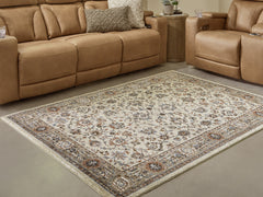 Best Furniture Outlet - Ashley Furniture - Beritham Rug - Medium Rug / Blue/Brown/Beige - R407262