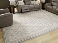 Best Furniture Outlet - Ashley Furniture - Wimney Rug - Medium Rug / Gray - R407282