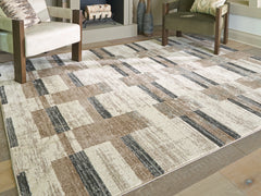 Best Furniture Outlet - Ashley Furniture - Alstone Rug - 7'10" x 10' Area Rug / Multi - R407731