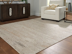 Best Furniture Outlet - Ashley Furniture - Bachus Rug - 5'3" x 7' Area Rug / Multi - R407752