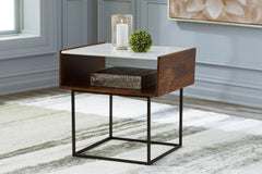 Best Furniture Outlet - Ashley Furniture - Rusitori End Table - Rectangular End Table / Multi - T169-3