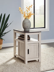 Best Furniture Outlet - Ashley Furniture - Fendenmore Chairside End Table - Chair Side End Table / Two-tone - T190-217