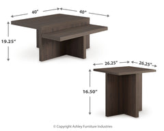 Zendex Table (Set of 2)