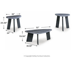 Bluebond Table (Set of 3)