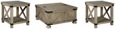 Best Furniture Outlet - Ashley Furniture - Aldwin Coffee Table and 2 End Tables - Coffee Table and 2 End Tables - T457T1