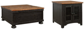 Best Furniture Outlet - Ashley Furniture - Valebeck Coffee Table and End Table - Coffee Table and End Table - T468T3