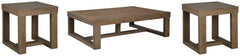 Best Furniture Outlet - Ashley Furniture - Cariton Coffee Table and 2 End Tables - Coffee Table and 2 End Tables - T471T1