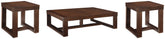 Best Furniture Outlet - Ashley Furniture - Watson Coffee Table and 2 End Tables - Coffee Table and 2 End Tables - T481T2