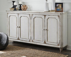 Best Furniture Outlet - Ashley Furniture - Mirimyn Accent Cabinet - Accent Cabinet / Antique White - T505-560