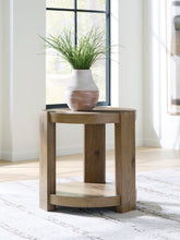 Best Furniture Outlet - Ashley Furniture - Flangren End Table - Round End Table - T553-6