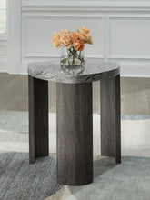 Best Furniture Outlet - Ashley Furniture - Surmour End Table - Triangle End Table / Gray/Brown - T600-6