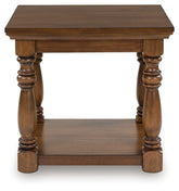 Best Furniture Outlet - Ashley Furniture - Sturlayne End Table - Rectangular End Table / Brown - T609-3