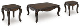 Best Furniture Outlet - Ashley Furniture - Maylee Coffee Table and 2 Ends - Coffee Table and 2 Ends - T617T1