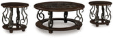 Best Furniture Outlet - Ashley Furniture - Frallyn Coffee Table and 2 Ends - Coffee Table and 2 Ends - T623T1