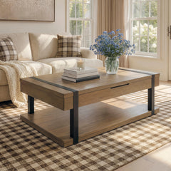 Best Furniture Outlet - Ashley Furniture - Jorannti Lift-Top Coffee Table - Rect Lift Top Cocktail Table - T631-9