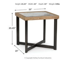 Montia End Table