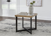 Best Furniture Outlet - Ashley Furniture - Montia End Table - Square End Table / Multi - T632-2