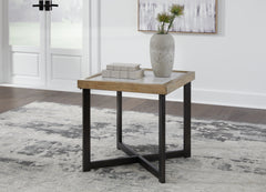 Best Furniture Outlet - Ashley Furniture - Montia End Table - Square End Table / Multi - T632-2