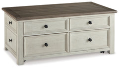 Bolanburg Coffee Table with End Table and Chairside End Table