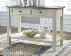Best Furniture Outlet - Ashley Furniture - Bolanburg Sofa/Console Table - Sofa Table / Two-tone - T637-4