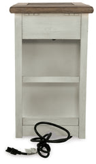 Bolanburg Coffee Table and 2 Chairside End Tables with Console