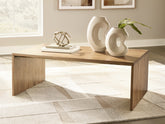 Best Furniture Outlet - Ashley Furniture - Ella Grove Coffee Table - Rectangular Cocktail Table - T639-1