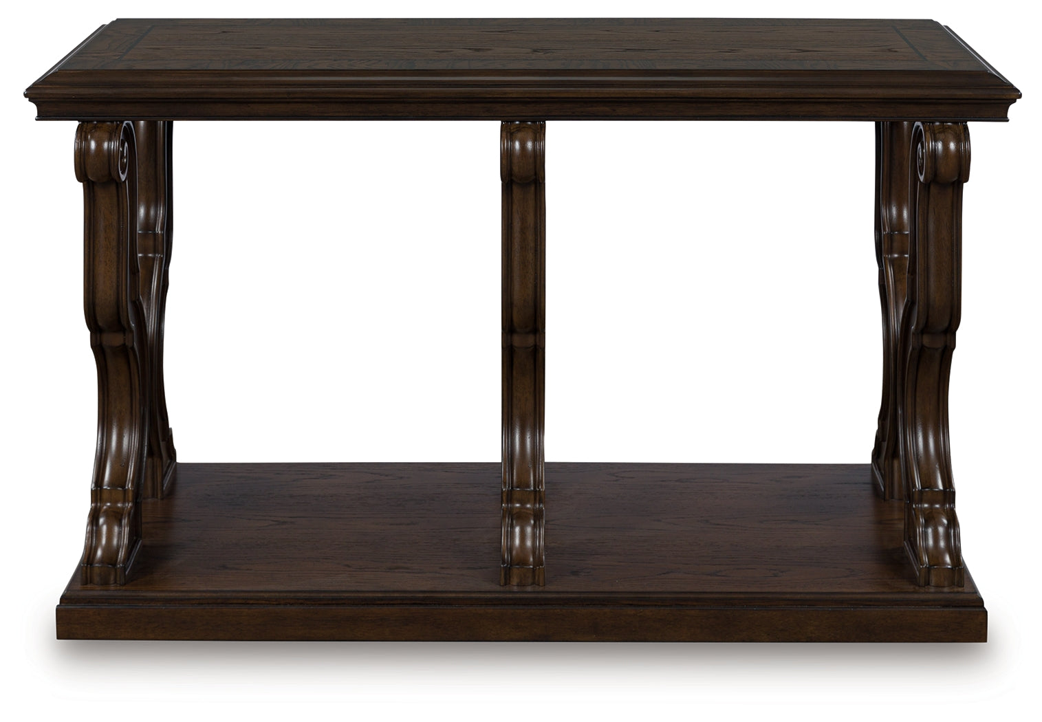 Best Furniture Outlet - Ashley Furniture - Maylee Sofa Table - Sofa Table / Dark Brown - T647-4