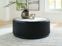 Best Furniture Outlet - Ashley Furniture - Grayman Coffee Table - Round Cocktail Table - T650-8