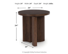 Korestone End Table