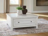 Best Furniture Outlet - Ashley Furniture - Robbinsdale Lift-Top Coffee Table - Lift Top Cocktail Table - T729-00