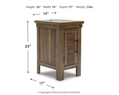 Moriville Chairside End Table