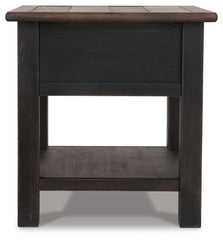 Tyler Creek Coffee Table and 2 End Tables with Console