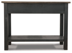 Tyler Creek Coffee Table and 2 End Tables with Console