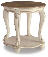 Realyn Coffee Table, 2 Ends and Console
