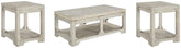 Best Furniture Outlet - Ashley Furniture - Fregine Coffee Table and 2 End Tables - Coffee Table and 2 End Tables - T755T1