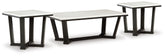 Best Furniture Outlet - Ashley Furniture - Fostead Coffee Table and 2 Ends - Coffee Table and 2 Ends - T770T1
