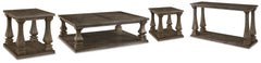 Best Furniture Outlet - Ashley Furniture - Johnelle Coffee Table, 2 End Tables and Sofa Table - Coffee Table, 2 End Tables and Sofa Table - T776T2
